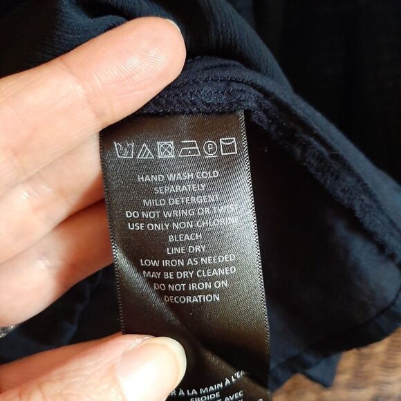 Anthropologie Maeve Beaded Embroidered Sequins Pintuck Sheer Blouse Top 0 Blue - Picture 6 of 7